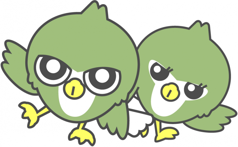 たかまる（左）、このみん（右）